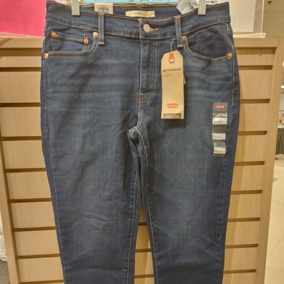 Levi's Women's New Boyfriend Jeans, Cobalt Layer - Picture 5 of 11